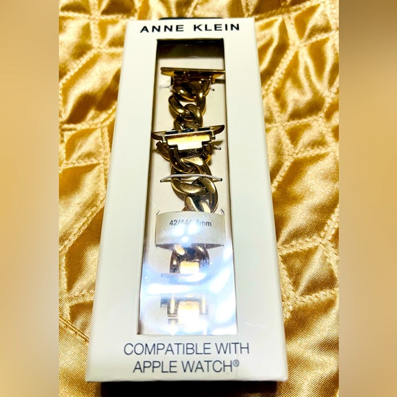 ANNE KLEIN APPLE WATCH CHAIN BRACELET - Picture 4 of 4
